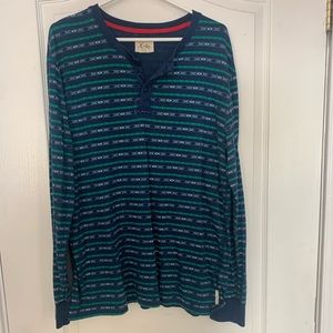 Loose patterned shirt